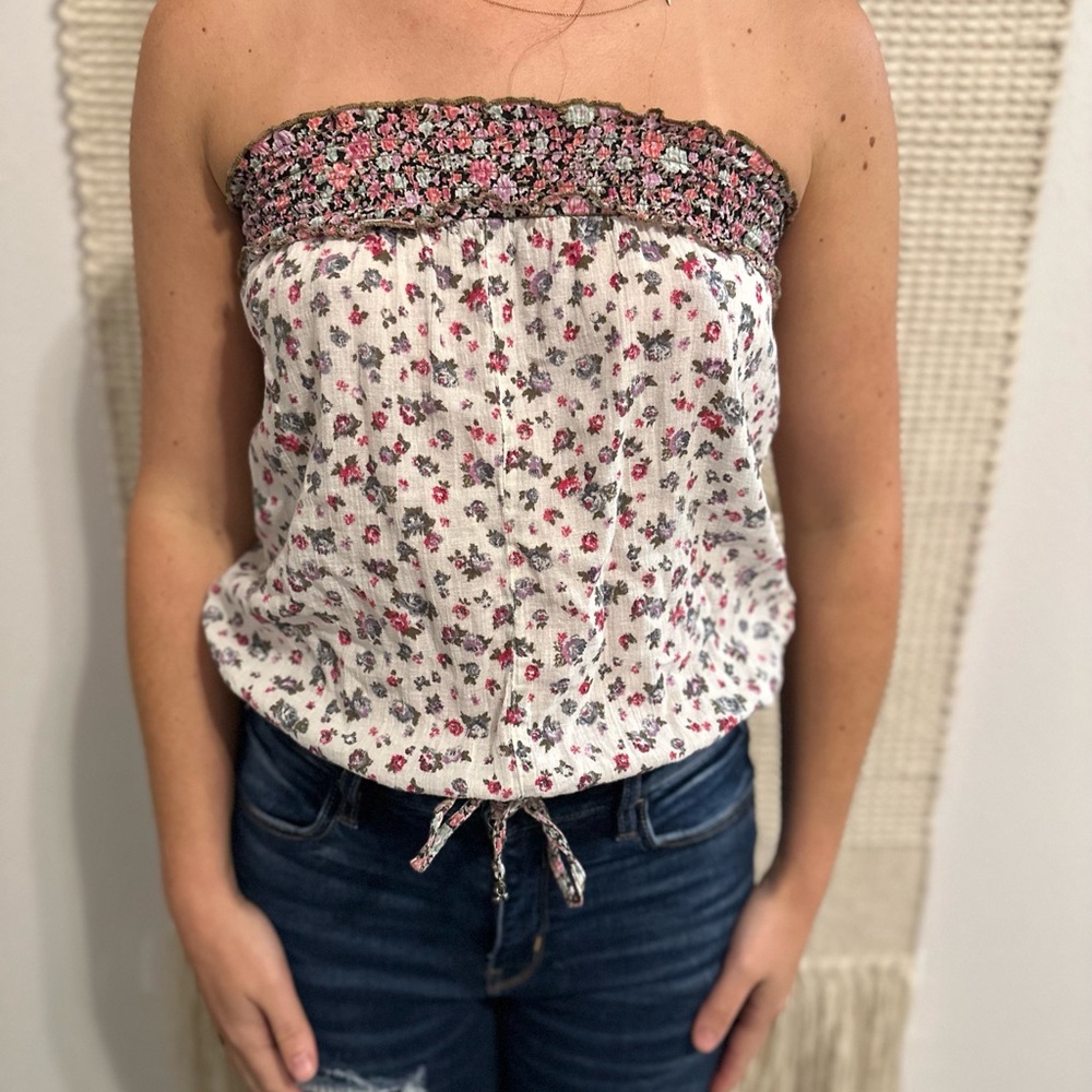 Roxy Floral Tube Top